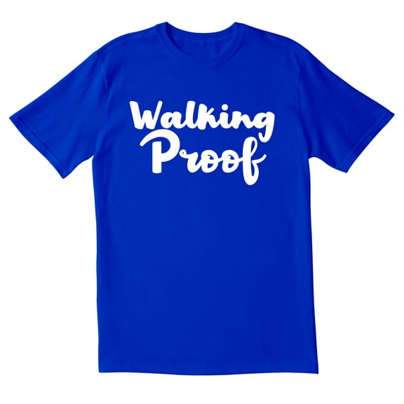 TotallyTorn Walking Proof Novelty Sarcastic Funny Mens Graphic T Shirts