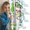 thumbnail image 3 of 2 Panels Print Pattern Nursery Curtains Boys Girls Kids Window Drapes for Living Bedroom Playroom Room Decor Rod Pocket 52x84 Inch, 3 of 5