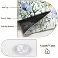 thumbnail image 6 of Spring Floral Large Round Rug 8 FT, Non Slip Living Room Area Carpet, Country Spring Floral Botanical Washable Soft Circle Rug Non-Shedding Floor Carpet for Bedroom Office Dining Room, 6 of 9