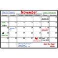 thumbnail image 1 of VWAQ Autocollant Mural Calendrier Effaçable à Sec avec Marqueurs - Tableau Blanc Pelable et Autocollant - DRV1 (8 Pouces H X 12 Pouces W), 1 of 4