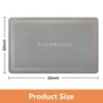 thumbnail image 2 of Luxurious, Quick-Drying Super Absorbent Bath Mat - Machine Washable, Non-Slip Bathroom Rug that's Easy to Clean (20x32 inch), 2 of 5