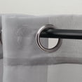 thumbnail image 3 of OakRidge Solid Sheer Grommet Curtain Panels, 1 pr., 3 of 5