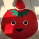 thumbnail image 3 of Disfraz de verduras para niños, disfraz portátil de dibujos animados para disfraces, juegos de rol ,, 3 of 8