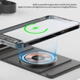 thumbnail image 3 of SZROBOY Wireless Charger,3 in 1 Wireless Charger for iPhone,Wireless Charging Station,Travel Charger for Multple Devices for iPhone 14/13/12 Series,AirPods 3/2/Pro,iWatch Portable & Foldable, 3 of 9
