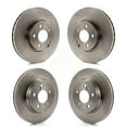thumbnail image 1 of CMX Front Rear Disc Brake Rotors Kit for Car Mercedes-Benz C300 C350 E350 E300 K8-101579, 1 of 8