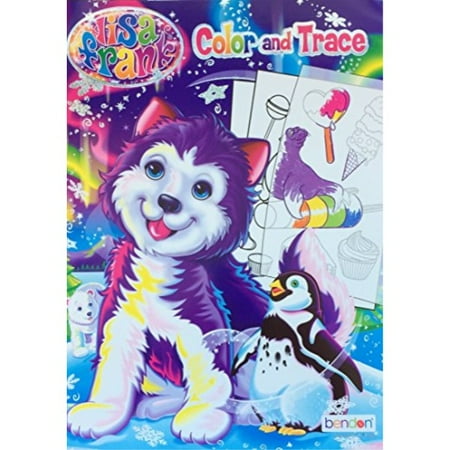 bendon publishing lisa frank tracing  coloring book