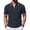 Dark Gray,#030, variant on Mens Waffle Polo Shirts Short Sleeve Casual Knit Polo Shirt Vintage Golf T Shirts Old Money Tops,3XL