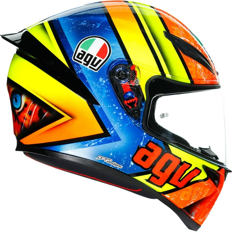 AGV K1 Izan Motorcycle Helmet Orange MD/LG - Walmart.com