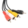 thumbnail image 4 of Cable Adaptador de Sonido Bling Bling de 5 Pines DIN a 4 RCA Hembra a Macho 4.9 Pies, 4 of 12