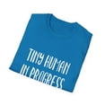 thumbnail image 4 of Tiny Human In Progress Future Mom Maternity Clothes Unisex Softstyle T-Shirt, 4 of 4