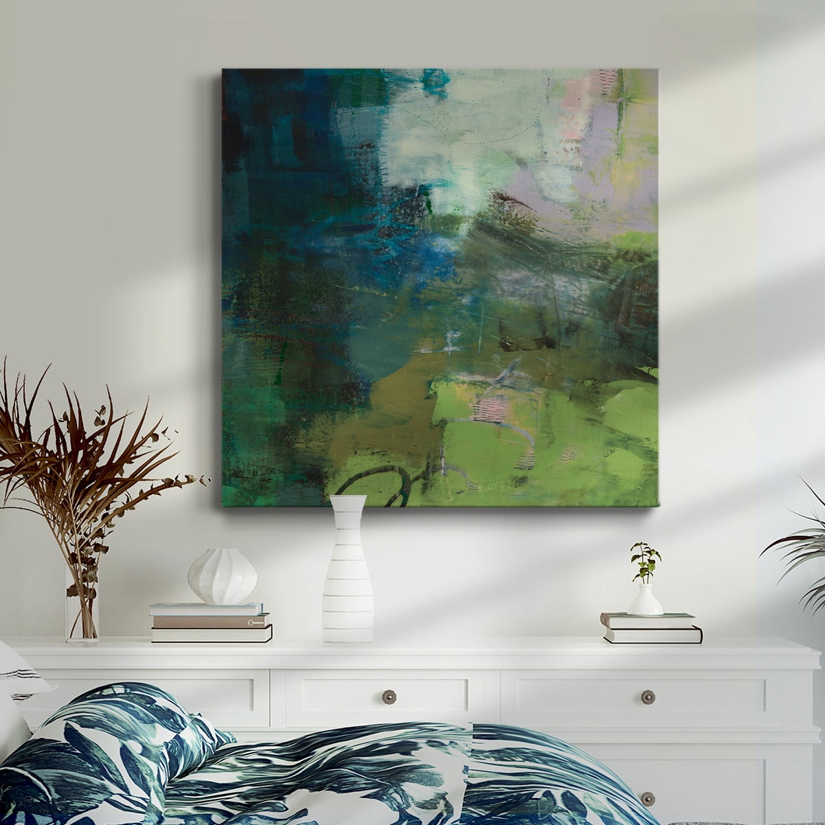 Wexford Home Custom Stone VI-Premium Gallery Wrapped Canvas, 24" x 24" - Ready to Hang