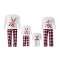thumbnail image 3 of Pyjamas de Noël Assortis pour la Famille Ensembles Assortis de Pyjamas de Noël pour Bébés pour Adultes et Enfants Ensemble de Vêtements de Nuit de Noël, 3 of 8