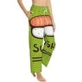 thumbnail image 6 of Salouo Fresh Sushi Print Women's Pajama Pants Casual Loose Sweatpants PJs Flowy Pants Drawstring Palazzo for Women Wide Leg Pants Lounge Pajama -Medium, 6 of 8