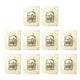 thumbnail image 2 of Ganchos de pared de la cocina, ganchos adhesivos impermebles dorados reutilizables Sin cosra para la cocina, 2 of 8