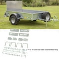 thumbnail image 4 of Swivel Bunk Bracket Kit, Slotted Holes Galvanized Tight Fit Boat Bunk Bracket  for Trailer Crossmember Fixing, 4 of 7