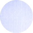 thumbnail image 1 of Ahgly Company Indoor Round Abstract Blue Contemporary Area Rugs, 4' Round, 1 of 4