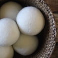 thumbnail image 6 of Good Gift, 6 Pack Organic Natural Wool Dryer Balls, Reusable Fabric Softener, Save Energy And Time, Last 1,000+ Loads, Eco-conscious Choice For Natural Laundry, 6 of 8