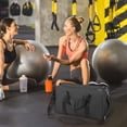 thumbnail image 2 of NANWEI Maleta Deportiva Bolsa de Deporte Gym con Compartimento para Zapatos y Bosillo Impermeable, Bolso de Viaje, para Hombres y Mujeres, Ligero(Negro) Sincero Electrónica, 2 of 7