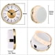 thumbnail image 2 of 2x Reloj de de 3,15 pulgadas (80 mm) con números , movimiento de (borde dorado), 2 of 9