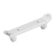 thumbnail image 5 of Patín de aterrizaje trasero Columna de aluminio Accesorios de repuesto de aleación de aluminio para helicóptero Fly Wing FW200 RC Plata, 5 of 8