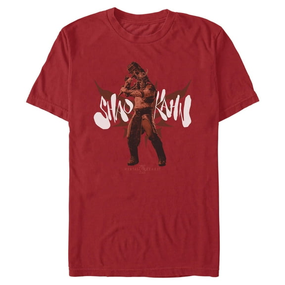 Mens Mortal Kombat II Shao Kahn Wrath Hammer Pose T Shirt