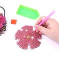 thumbnail image 2 of Cuadros Decorativos Posavasos de cristal para bebidas, posavasos de copa de adorno para adultos y niños (AA1163) Wdftyju embutido en tela, 2 of 6