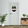 thumbnail image 2 of Home Decor Signs North Pole Rustic Wooden Wall Art Signs Farmhouse Entryway Signs for Bedroom Living Room Decor, 12 x 12 Inch, 2 of 5