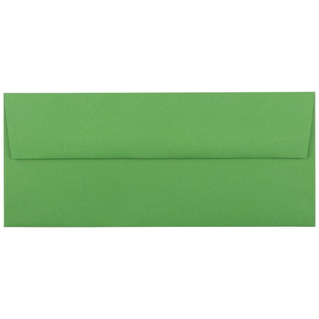 UPC: 0609722706148 | JAM Paper & Envelope #10 Envelopes  4 1/8 in x 9 1/2 in  Green  25/Pack