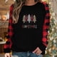 thumbnail image 1 of Puntoco, camiseta de manga larga suelta con cuello redondo y estampado informal a la moda de verano para mujer, blusa, Jersey Puntoco Puntoco-1825, 1 of 8