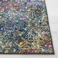 thumbnail image 4 of SAFAVIEH Aria Darrell Geometric Area Rug, Blue/Ivory, 9' x 12', 4 of 9