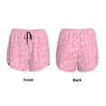 thumbnail image 4 of Disketp Breast Cancer Awareness Print Women's Shorts Workout Shorts for Athletic Gym Running Shorts with Phone Pockets Medium, 4 of 8