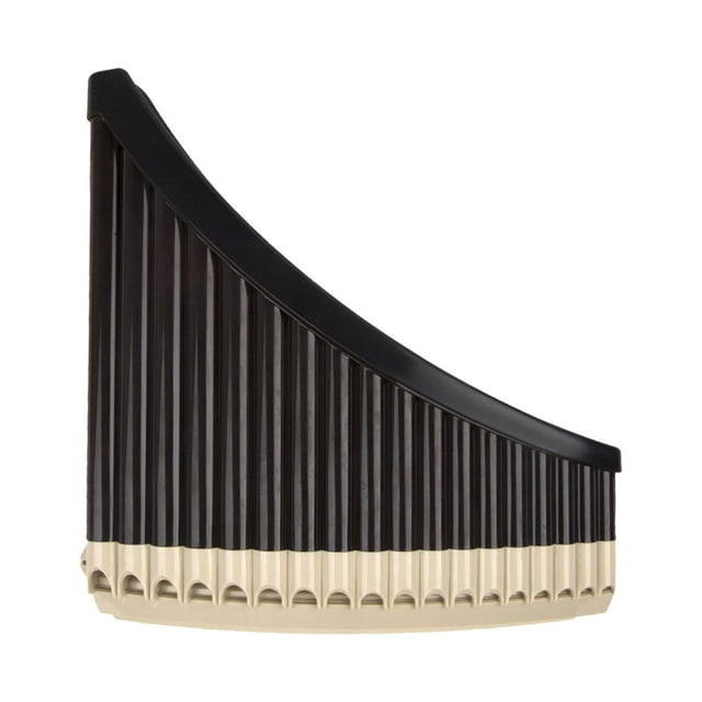 BELOVING Instrument de Musique en Résine Fait Main pour 18 Tubes Marron
