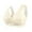 Beige, variant on fheaev Front Closure Bras For Women Post Surgery Brassiere Plus Size Full Coverage No Underwire Comfort Wireless Snap Closing Bra Convenient Everyday Bra Front Button Bras Front Buckle Corset Bra