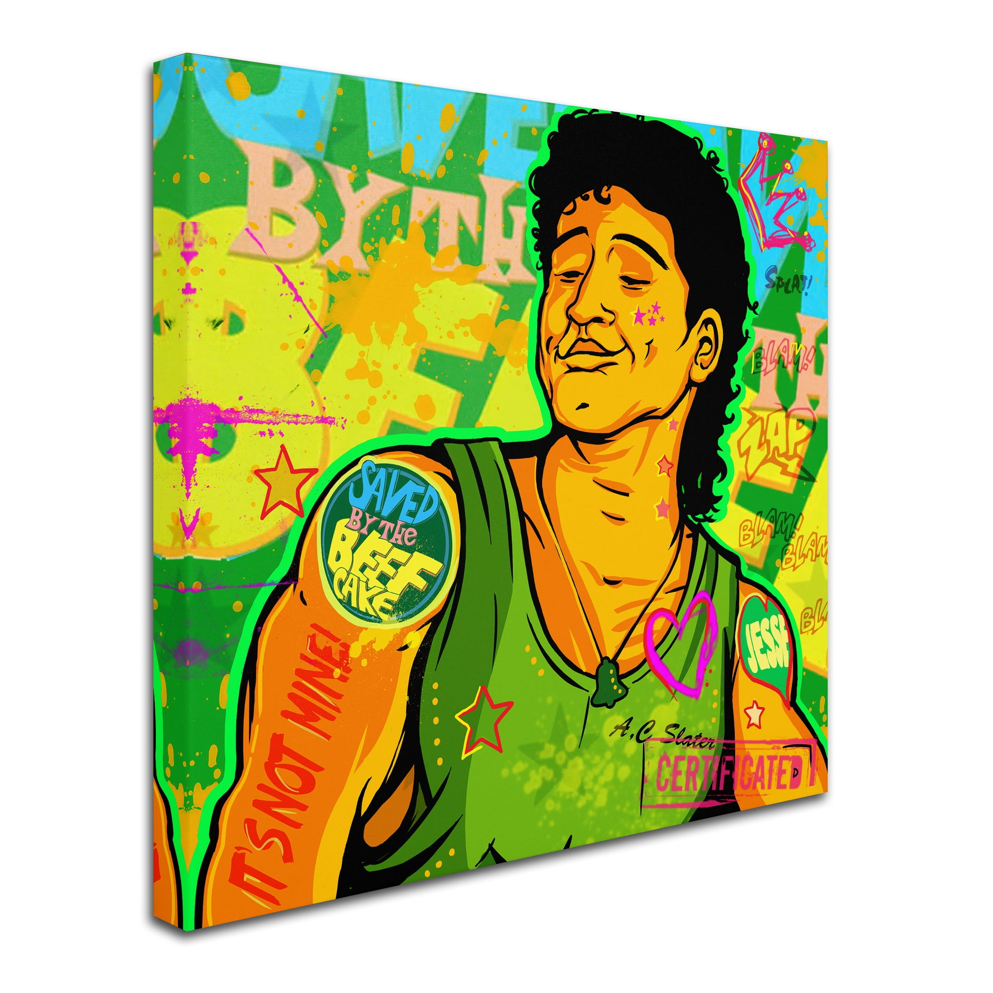 Trademark Fine Art 'AC Slater' Canvas Art by ALI Chris