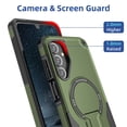 thumbnail image 3 of Dteck for Samsung Galaxy A54 5G Phone Case with Built-in Kickstand, for Galaxy A54 Magnetic Case Compatible with MagSafe, Heavy Duty Protection Shockproof Case for Samsung A54 5G,Green, 3 of 7