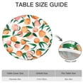 thumbnail image 5 of Round Picnic Table Cloth 100% Waterproof & Oil Proof, Elastic Fitted Table Cover for 36"-44" Round Tables, for Dining, Camping, Outdoor, 5 of 6