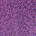 thumbnail image 1 of Ahgly Company Indoor Square Abstract Purple Modern Area Rugs, 4' Square, 1 of 4