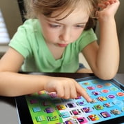 Kids Tablet Toddler Learning Pad with LED Screen Teach Alphabet Numbers Word Music Math Early Development Interactive Electronic Toy for Boys & Girls 2 Years+