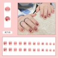 thumbnail image 1 of Uñas postizas a presión, uñas postizas europeas, uñas postizas a presión, con sellado UV, uñas brillantes, cobertura total, uñas postizas artificiales, uñas para mujeres, 1 of 5