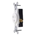 thumbnail image 2 of Receptáculo de hoja recta Leviton 5801-KWS 20A 125V, 2 of 3