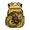 Dachshund Dog Vibrant Sunflower, variant on Xixirimido Dinosaur Music Notes Black Print Kids Backpacks for Boys, 17 Inch Large Capacity Backpack Toddler Elementary Schoolbag for Teens Students Lightweight Durable Bookbag