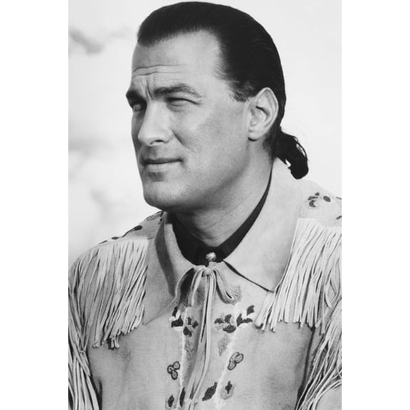 Steven Seagal 24x36 Poster with ponytail