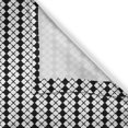 thumbnail image 4 of Ambesonne Abstract Geometry Valance Pack of 2, Rhombus Grids, 54"X12", Charcoal Grey White, 4 of 5