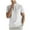 White, variant on Kukoosong Men's Solid Color Casual Loose Fit Short Sleeve Henley Shirt with Button Placket and Chest Pocket, Breathable Fabric Men Stylish Casual Henley Shirts
