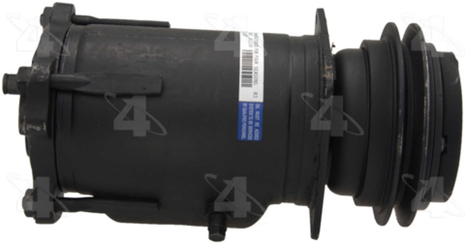 Four Seasons 57093 Reman GM A6 Compressor w/ Clutch Fits select: 1978-1979 CHEVROLET CORVETTE, 1977-1983 CHEVROLET EL CAMINO