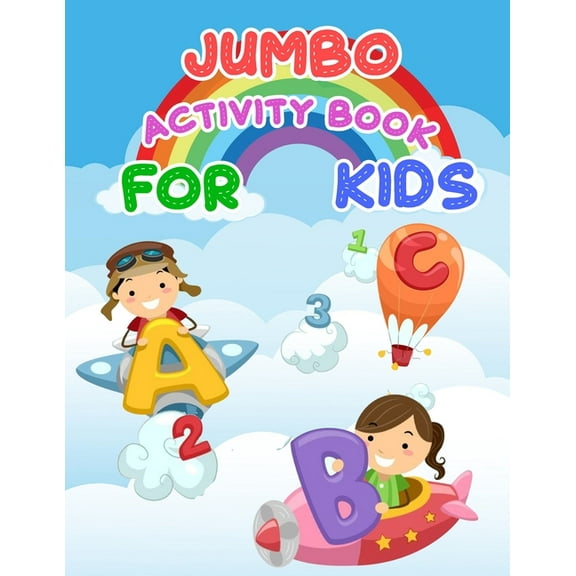 Jumbo Activity Book For Kids (Paperback)