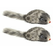 Realistic Mouse Prank Toy, Includes 2 Mice For Twice The Fun, Makes A Great Fake Rat Gag Prank For Home, Office And More