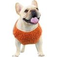 thumbnail image 2 of Abrigos tipo suéter para perros pequeños, ropa para cachorros, abrigos tipo suéter para chihuahua, suéteres de invierno para cachorros y gatos (naranja), 2 of 5