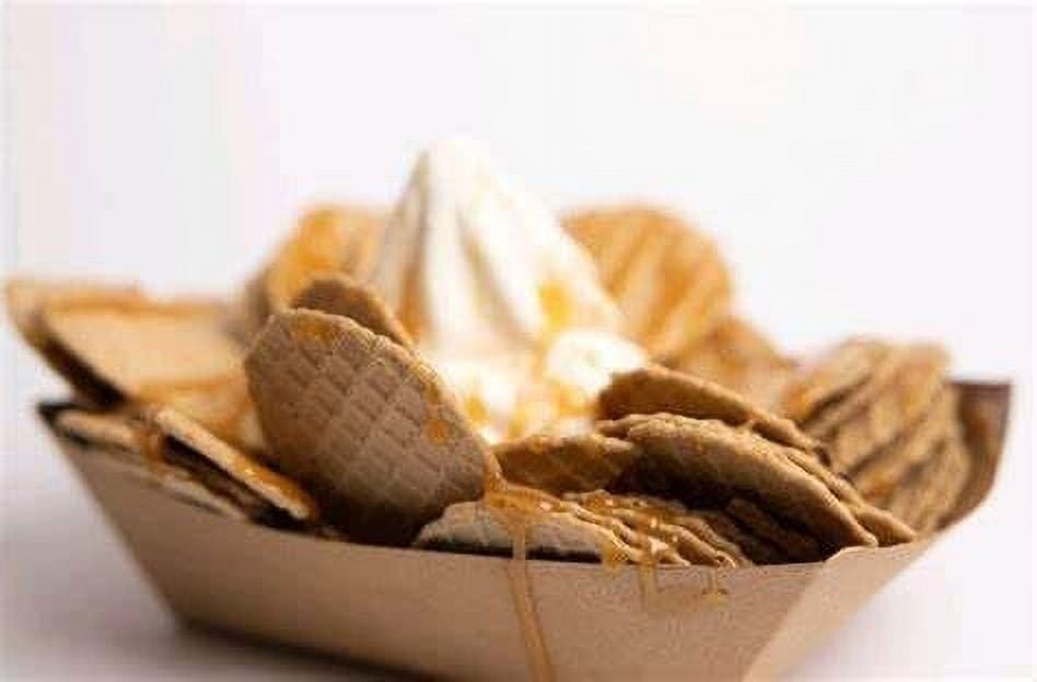 Cone Company Waffle Nachos, Crispy Waffle Chips for Ice Cream Nachos, 5.5 lb Box