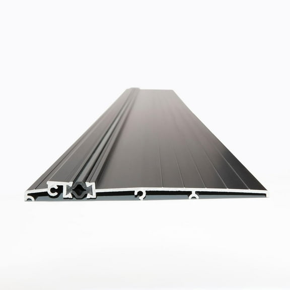 High Quality Aluminum Thermal Break Threshold Keeps The Hot/Cold Air Out - Energy Efficiency Aluminum Sill - Energy Saver Door Threshold (Black, 48"x5"5/8)